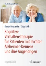 Cover von Kognitive Verhaltenstherapie für Patienten mit leichter Alzheimer-Demenz und ihre Angehörigen