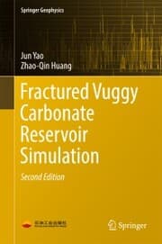 Cover von Fractured Vuggy Carbonate Reservoir Simulation