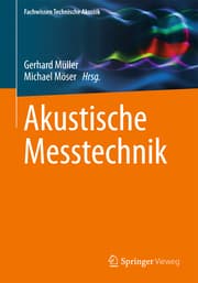 Cover von Akustische Messtechnik