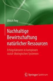Cover von Nachhaltige Bewirtschaftung natürlicher Ressourcen