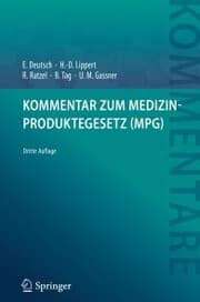Cover von Kommentar zum Medizinproduktegesetz (MPG)
