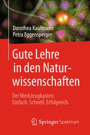 Cover von Gute Lehre in den Naturwissenschaften