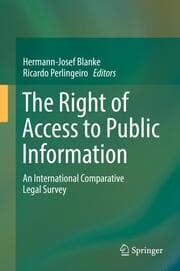 Cover von The Right of Access to Public Information