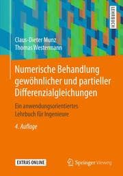Cover von Numerische Behandlung gewöhnlicher und partieller Differenzialgleichungen