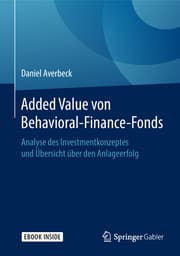 Cover von Added Value von Behavioral-Finance-Fonds