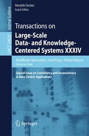 Cover von Transactions on Large-Scale Data- and Knowledge-Centered Systems XXXIV