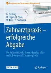 Cover von Zahnarztpraxis - erfolgreiche Abgabe