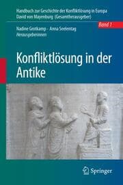 Cover von Konfliktlösung in der Antike
