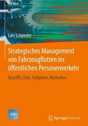 Cover von Strategisches Management von Fahrzeugflotten im öffentlichen Personenverkehr