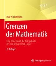 Cover von Grenzen der Mathematik