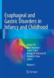 Cover von Esophageal and Gastric Disorders in Infancy and Childhood