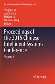 Cover von Proceedings of the 2015 Chinese Intelligent Systems Conference