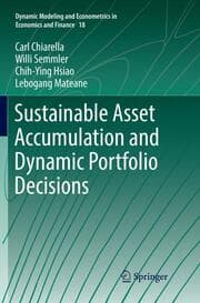 Cover von Sustainable Asset Accumulation and Dynamic Portfolio Decisions