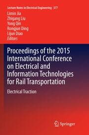 Cover von Proceedings of the 2015 International Conference on Electrical and Information Technologies for Rail Transportation