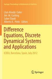 Cover von Difference Equations, Discrete Dynamical Systems and Applications