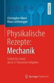 Cover von Physikalische Rezepte: Mechanik