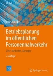 Cover von Betriebsplanung im öffentlichen Personennahverkehr