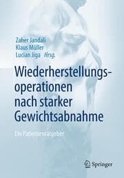Cover von Wiederherstellungsoperationen nach starker Gewichtsabnahme
