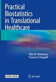 Cover von Practical Biostatistics in Translational Healthcare