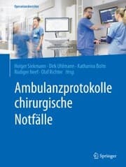 Cover von Ambulanzprotokolle chirurgische Notfälle