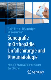 Cover von Sonografie in Orthopädie, Unfallchirurgie und Rheumatologie