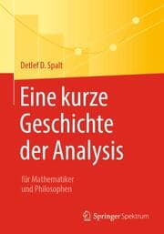 Cover von Eine kurze Geschichte der Analysis