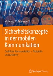 Cover von Sicherheitskonzepte in der mobilen Kommunikation