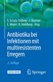 Cover von Antibiotika bei Infektionen mit multiresistenten Erregern