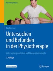 Cover von Untersuchen und Befunden in der Physiotherapie