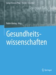 Cover von Gesundheitswissenschaften