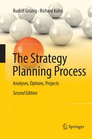 Cover von The Strategy Planning Process