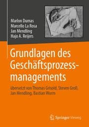 Cover von Grundlagen des Geschäftsprozessmanagements