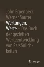 Cover von Wertungen, Werte - Das Buch der gezielten Werteentwicklung von Persönlichkeiten
