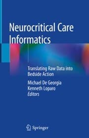 Cover von Neurocritical Care Informatics