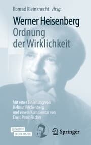 Cover von Werner Heisenberg, Ordnung der Wirklichkeit