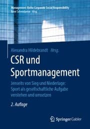 Cover von CSR und Sportmanagement