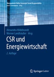 Cover von CSR und Energiewirtschaft