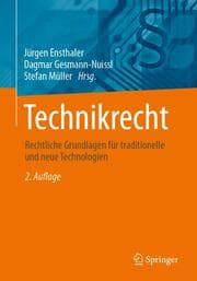 Cover von Technikrecht