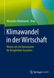 Cover von Klimawandel in der Wirtschaft