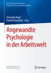 Cover von Angewandte Psychologie in der Arbeitswelt