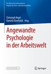 Cover von Angewandte Psychologie in der Arbeitswelt