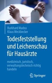 Cover von Todesfeststellung und Leichenschau für Hausärzte