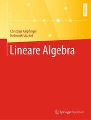 Cover von Lineare Algebra
