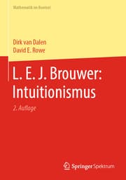 Cover von L. E. J. Brouwer: Intuitionismus