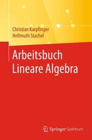 Cover von Arbeitsbuch Lineare Algebra