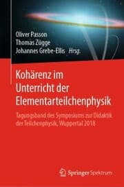 Cover von Kohärenz im Unterricht der Elementarteilchenphysik