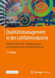 Cover von Qualitätsmanagement in der Luftfahrtindustrie