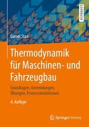 Cover von Thermodynamik für Maschinen- und Fahrzeugbau