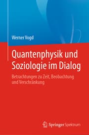 Cover von Quantenphysik und Soziologie im Dialog