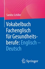 Cover von Vokabelbuch Fachenglisch für Gesundheitsberufe: Englisch - Deutsch
